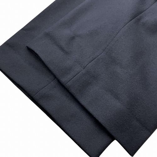 ジルサンダー JIL SANDER ベルト付き ウール ワイド パンツ 紺