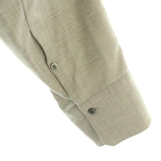 エブール ebure 25SS ミルドビスウール ワンピース 長袖 ロング 38