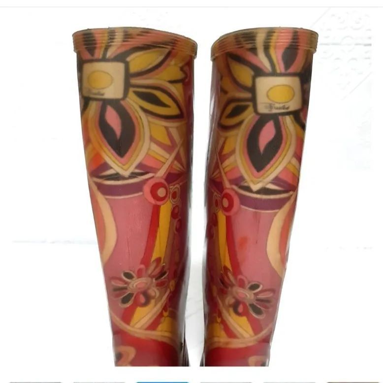 ✨EMILIO PUCCI✨エミリオ・プッチ 🌼花柄🌼レディースレインブーツ