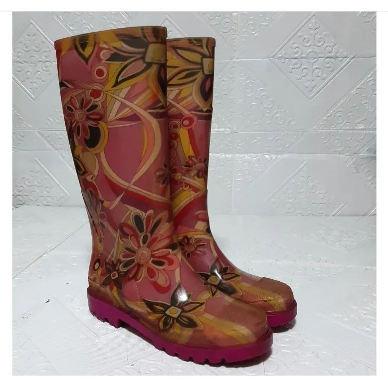 ✨EMILIO PUCCI✨エミリオ・プッチ 🌼花柄🌼レディースレインブーツ