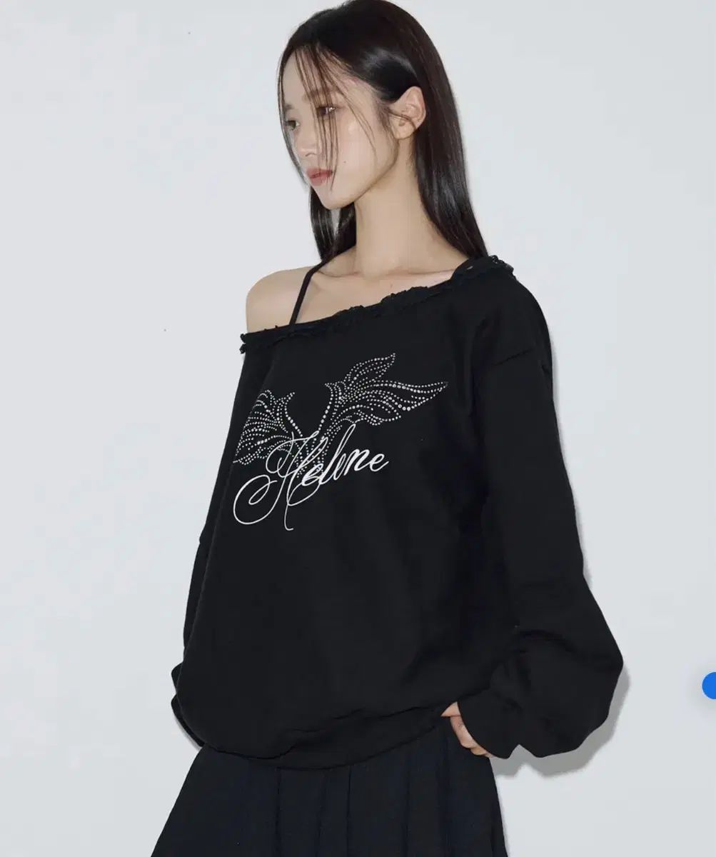 ネパパリ エンジェル レタリング ONE ショルダーバッグ スウェットシャツ スウェット