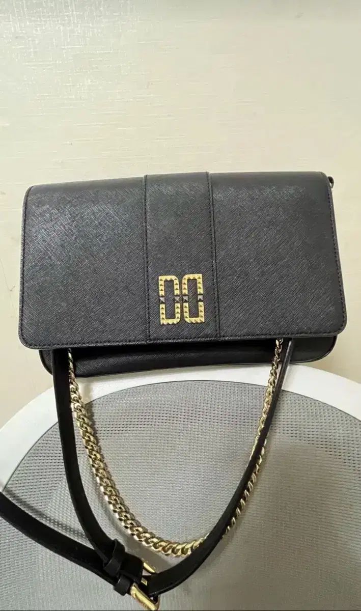 DDスタイル ブラック チェーン クロスバック