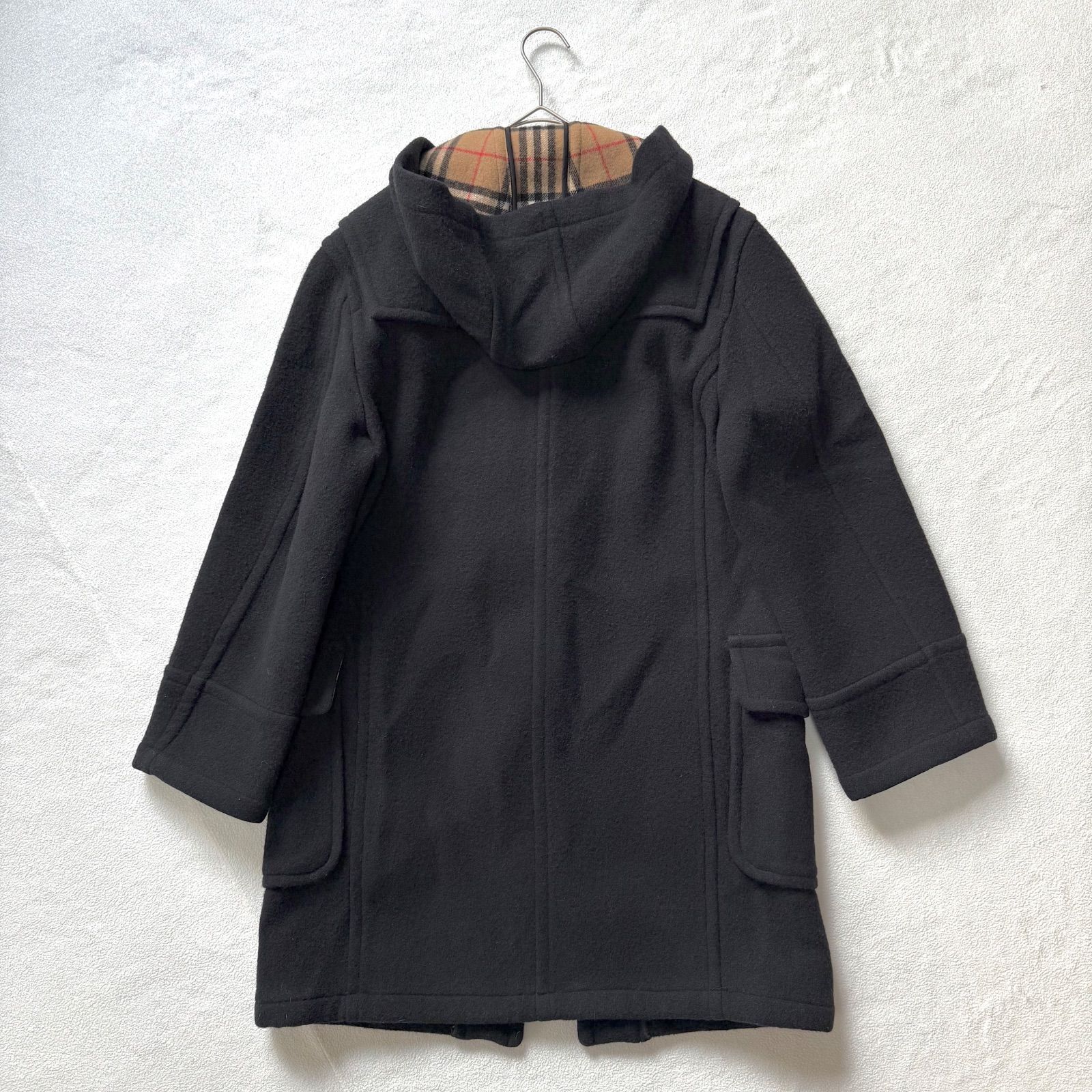 ち*ぱ様 美品✨バーバリーブラックレーベル　ダッフルコート　ノバチェック　ベージ 美品 バーバリーブラックレーベル ダッフルコート ノバチェック M