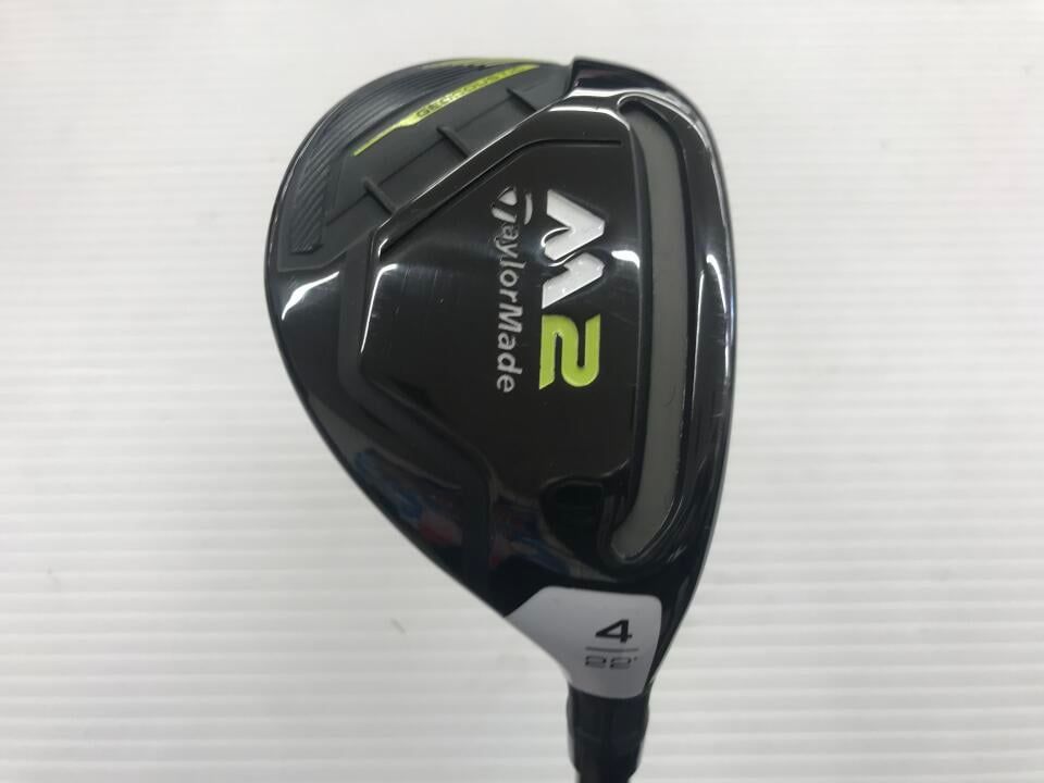 【レフティ】TaylorMade M2 TM5-217 S U4 22度 テーラーメイド M2 2017 22度 TM5-217 Sフレックス ユーティリティ