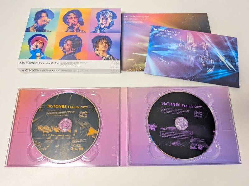 SixTONES ライブDVD 3点セット Track ONE IMPACT 通常盤DVD / on eST