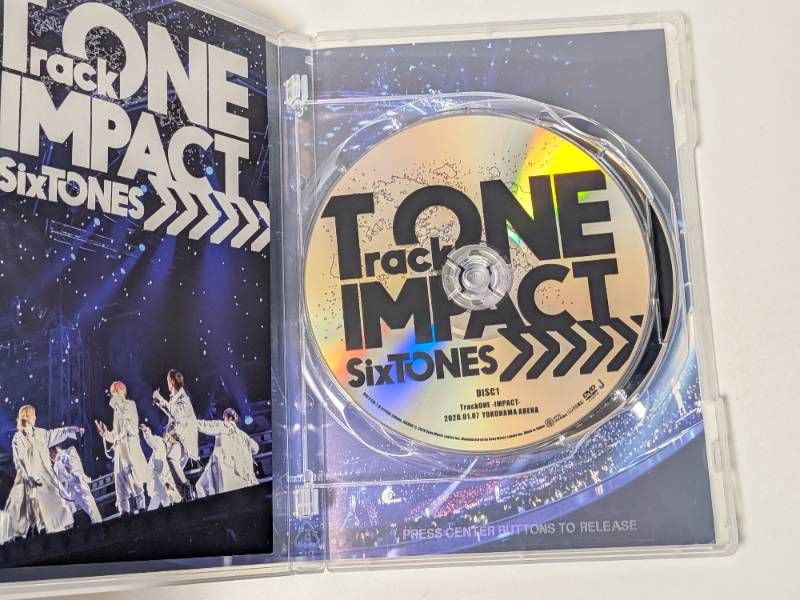 SixTONES ライブDVD 3点セット Track ONE IMPACT 通常盤DVD / on eST