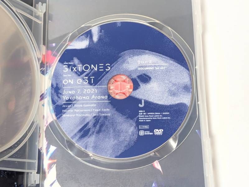 SixTONES ライブDVD 3点セット Track ONE IMPACT 通常盤DVD / on eST