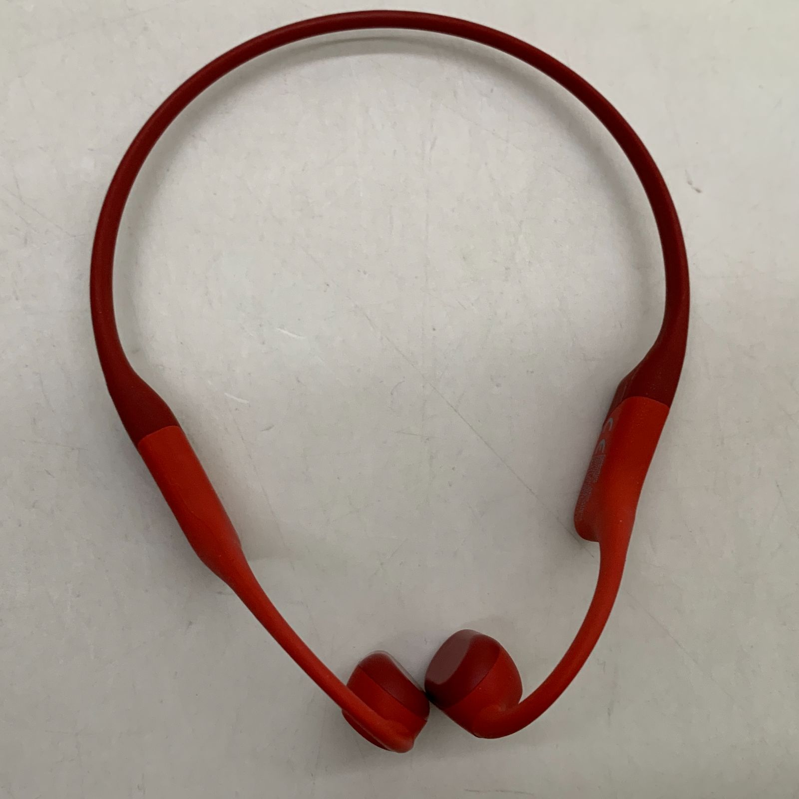 中古 SHOKZ 骨伝導イヤホン OpenRun Red レッド - メルカリ