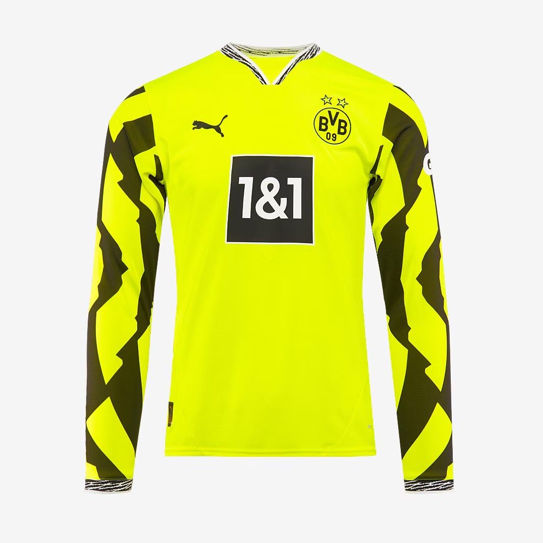 プーマ サッカー ドルトムント 2025 25 115周年記念 長袖 シャツ モデル