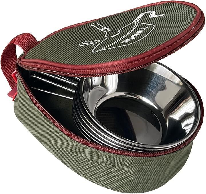 N.M.JAPAN シェラカップ ケース 内ポケット付き カバー (グリーン