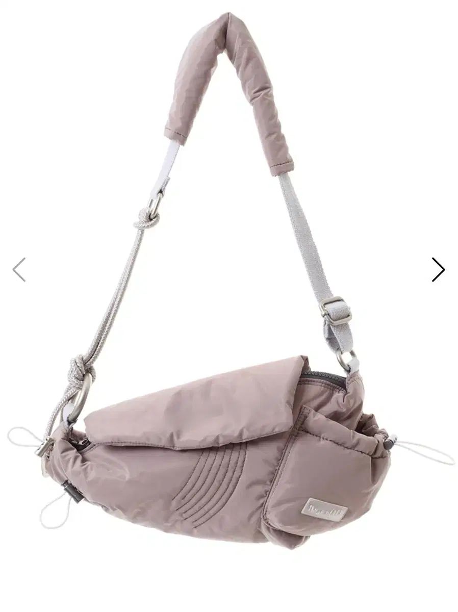 ファヒ島テンズダンス アシンメトリー クロスバッグ マッドベージュ