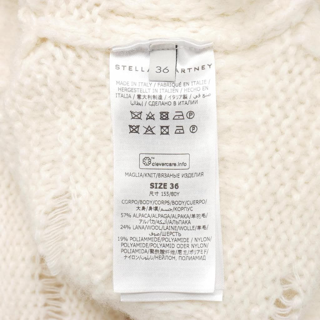 ステラマッカートニー STELLA McCARTNEY 2022 フリンジニット セーター