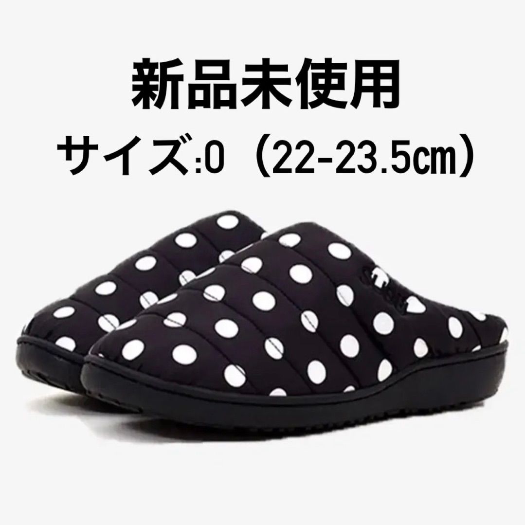 SUBU ドット 水玉 22-23.5 サンダル スリッパ スリッポン スブ