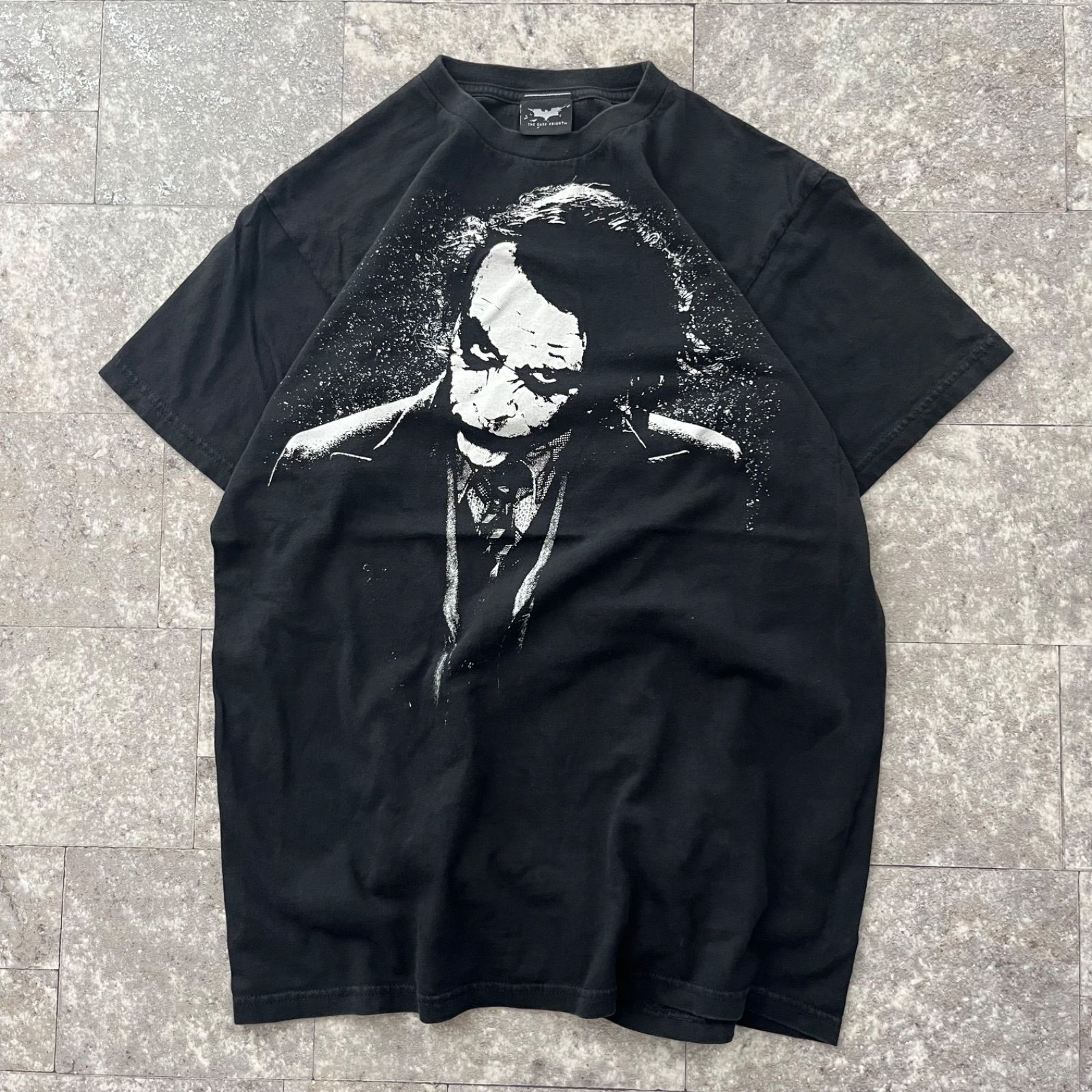 ダークナイト ジョーカー 割引 Tシャツ 黒 ブラック 2008 オフィシャル