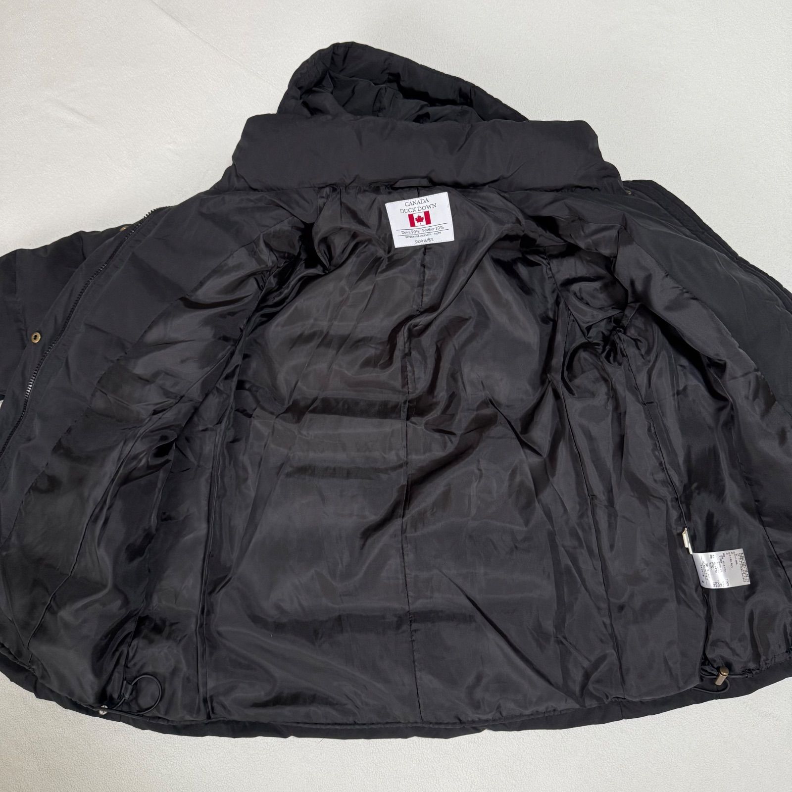 極美品・ダウン90%・L✨シューラルー 2way カナダダック ダウン コート 