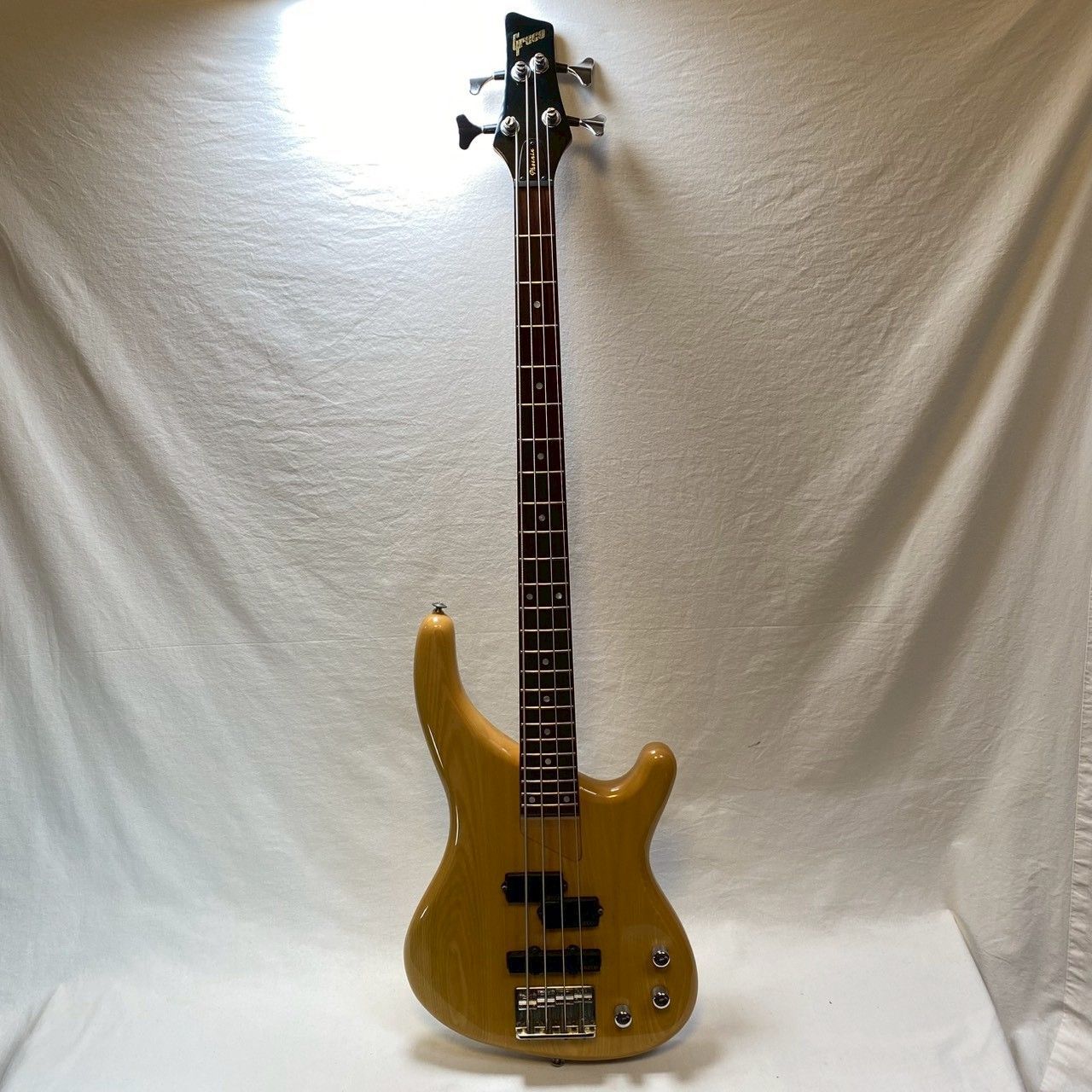 GRECO Phoenix エレキベース PJ配列 ナチュラル ソフトケース付 No 4719