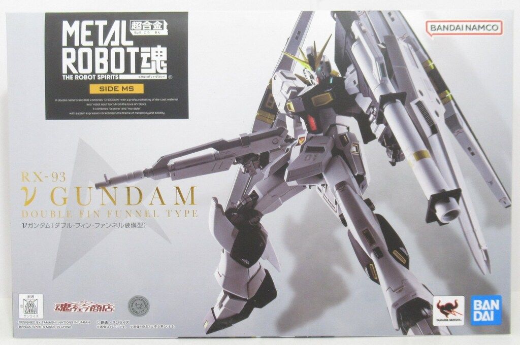 BANDAI SPIRITS L ROBOT魂 機動戦士ガンダム 逆襲のシャア MSV νガンダム(ダブル・フィン・ファンネル装備型)