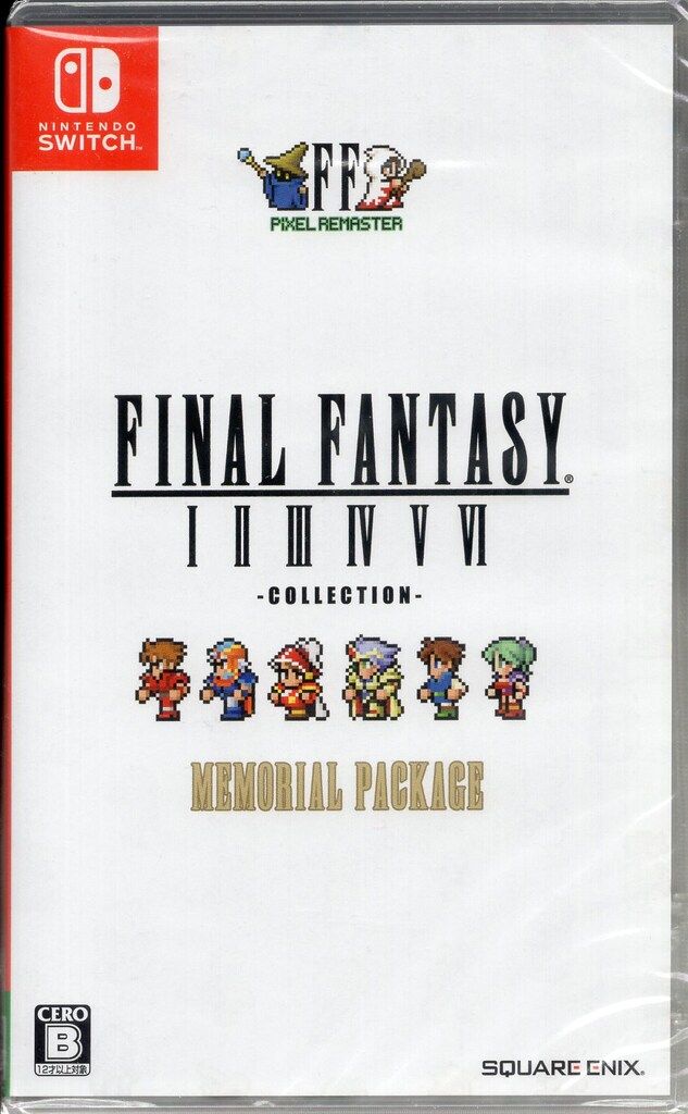 NS 再販版 ファイナルファンタジー1 6 ピクセルリマスター メモリアルパッケージ