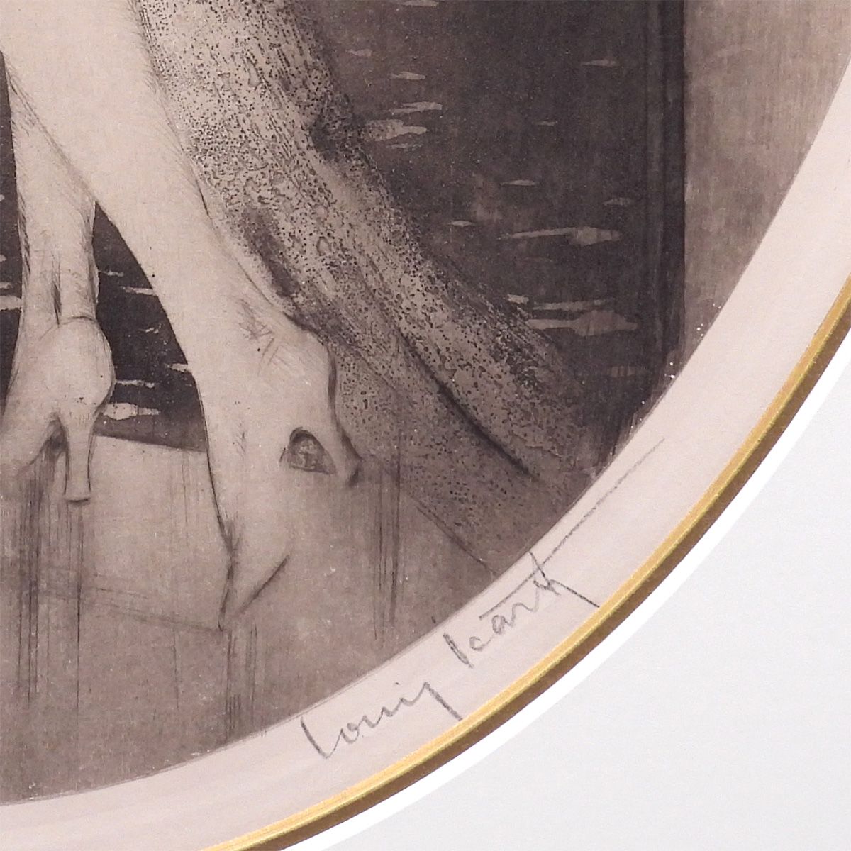 ルイ・イカール 化粧 人物画 女性像 美人画 猫 ジャポニズム 屏風 1月