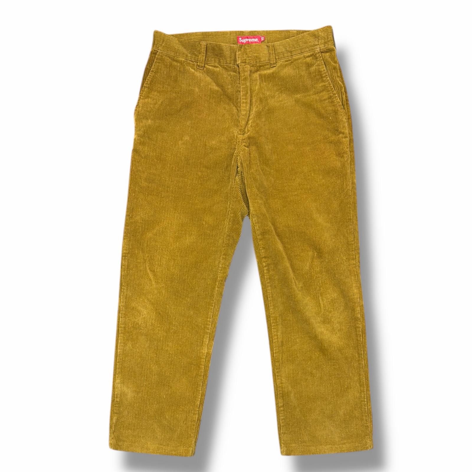参考上代17,280円 Supreme 17AW Corduroy Work Pant コーデュロイ 