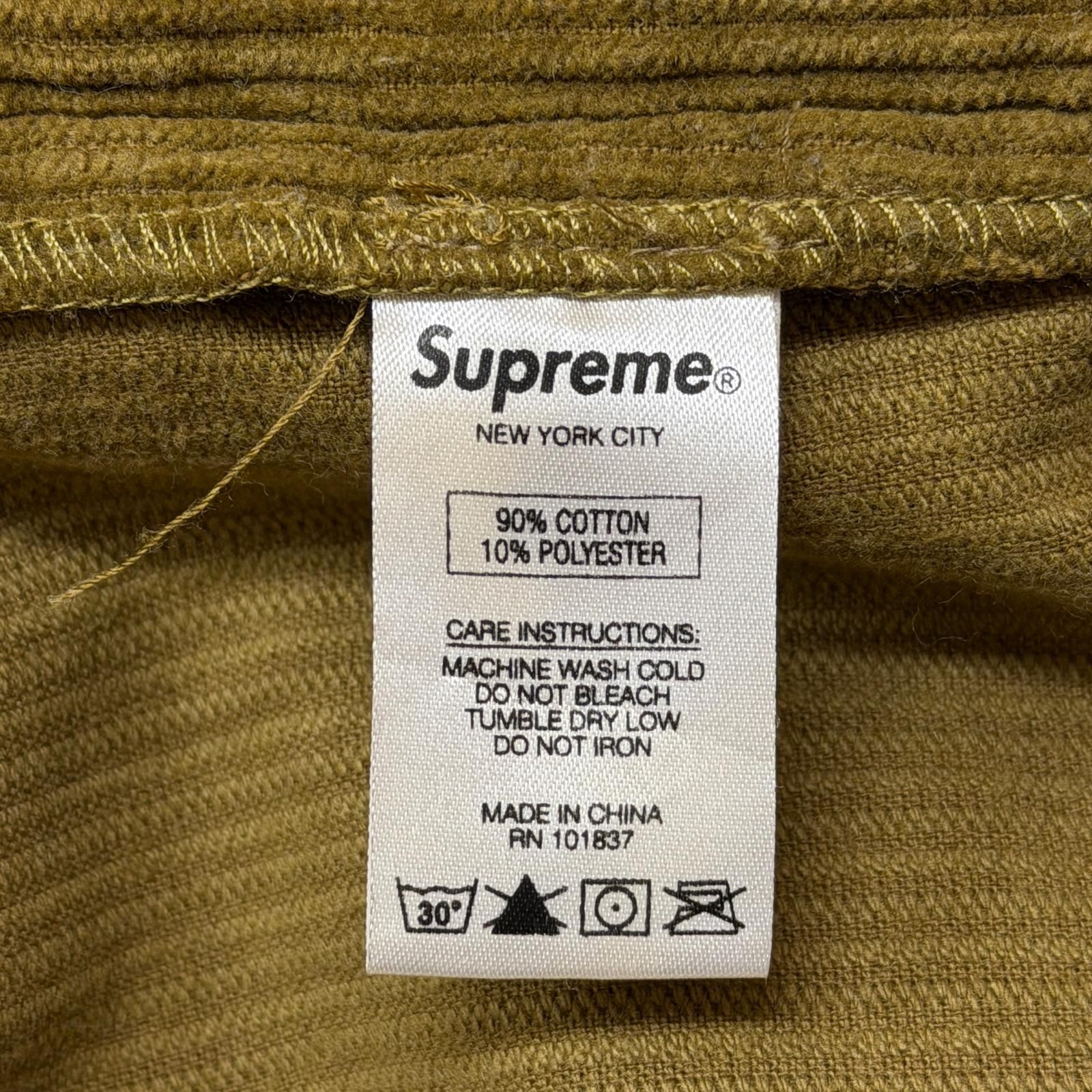 参考上代17,280円 Supreme 17AW Corduroy Work Pant コーデュロイ 