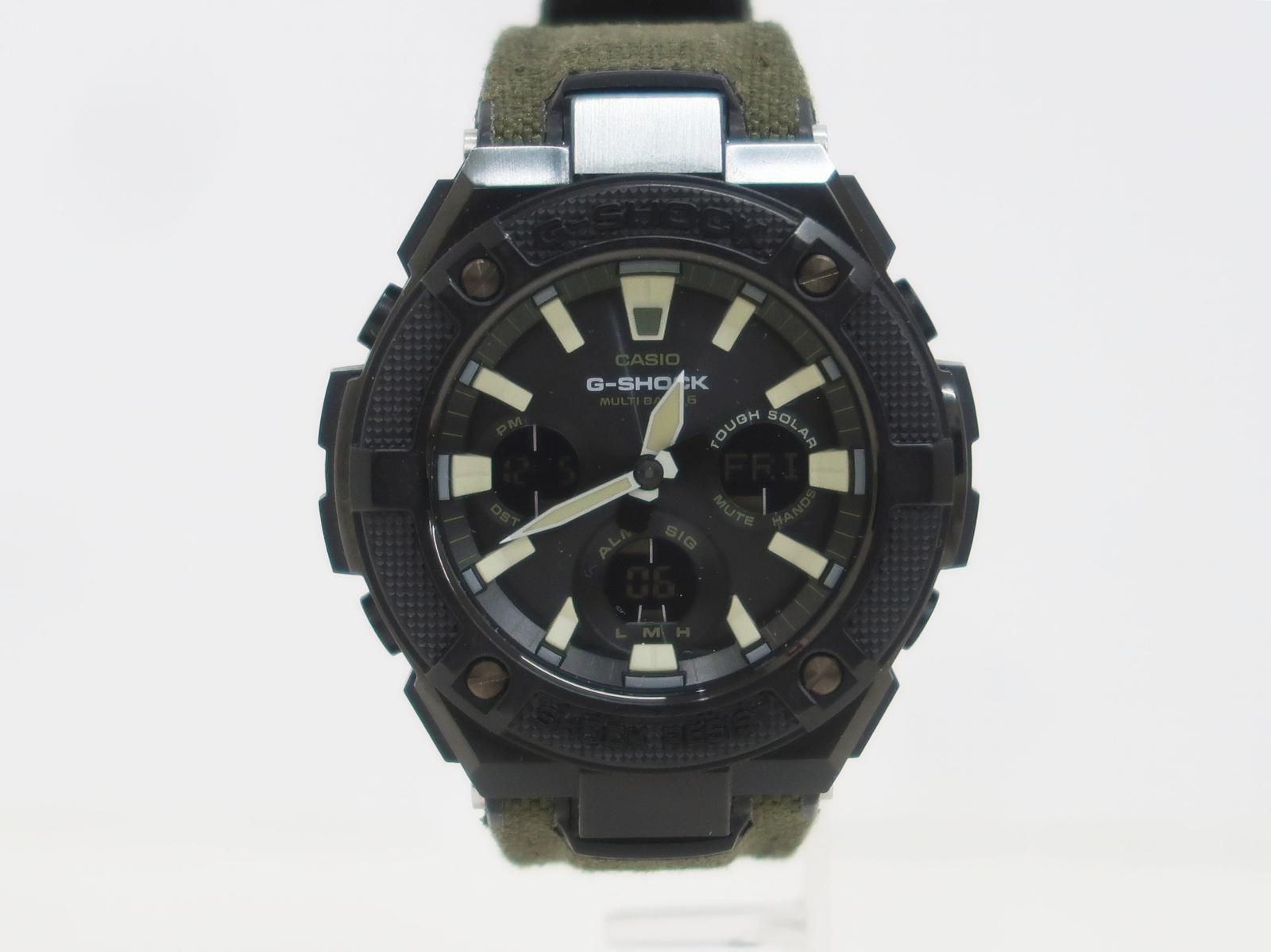2064 G-SHOCK ジーショック G-STEEL タフソーラー メタルベゼル マルチバンド6 GST-W 130 BC-1 A 3 JF 腕時計