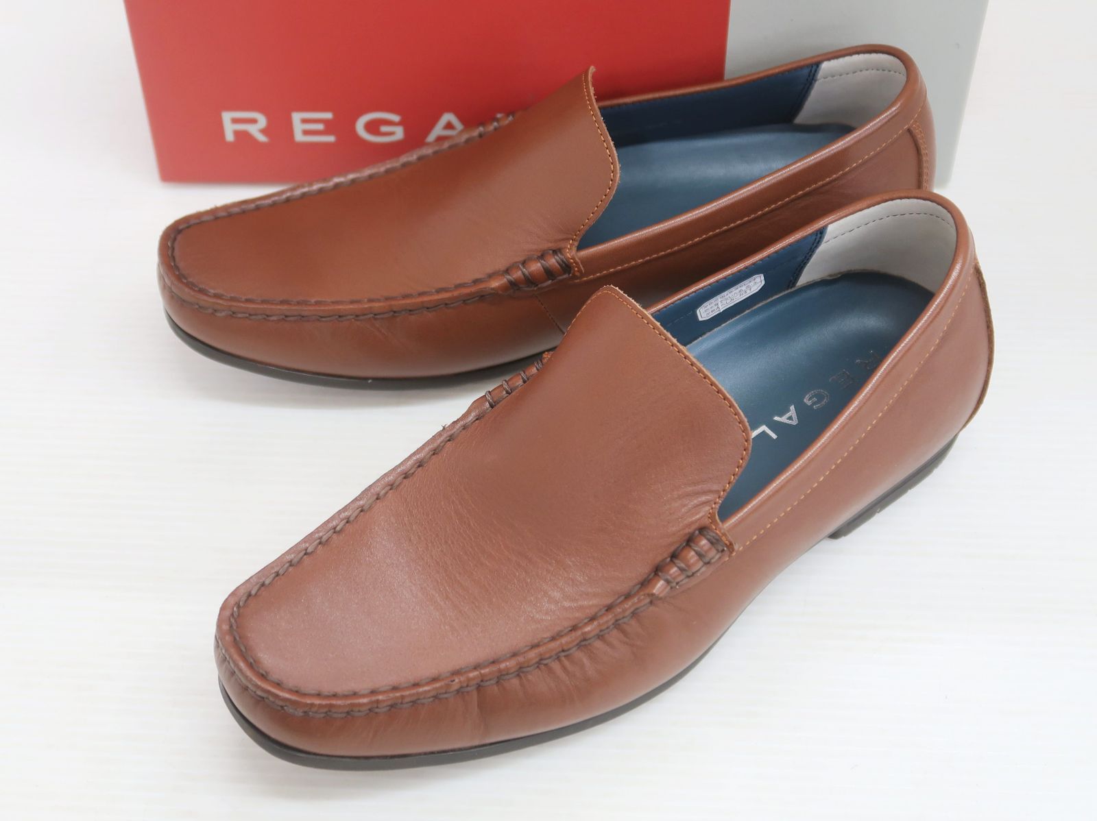 1952 REGAL リーガル 56 HR スリッポン ロングノーズ ヴァンプ ローファー ドライビングシューズ 26㎝