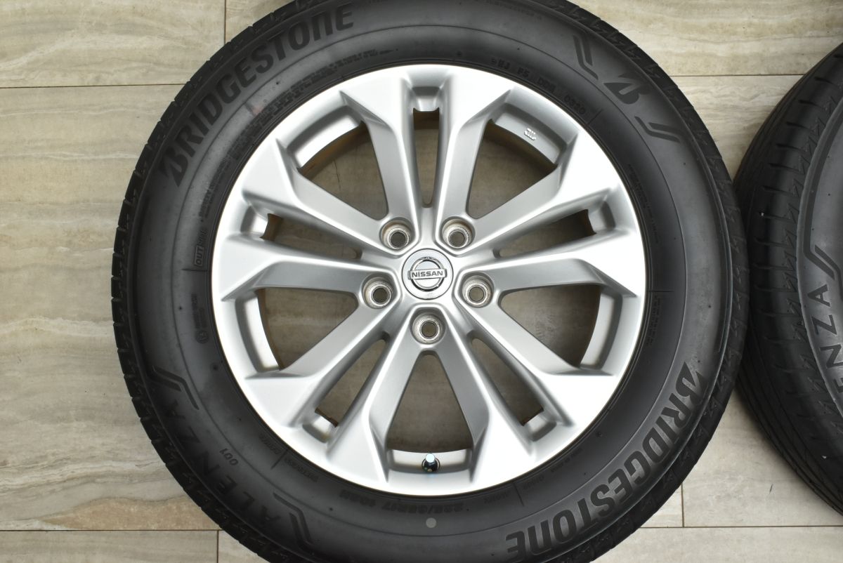 ノーマル戻し等に ニッサン T 32 エクストレイル 17 in 7 J 45 PCD 114 3 ブリヂストン アレンザ 001 225 65 R 交換用 車検用
