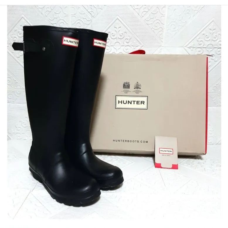 ✨未使用同様✨HUNTER✨ハンター レディースレインブーツ 長靴 Size