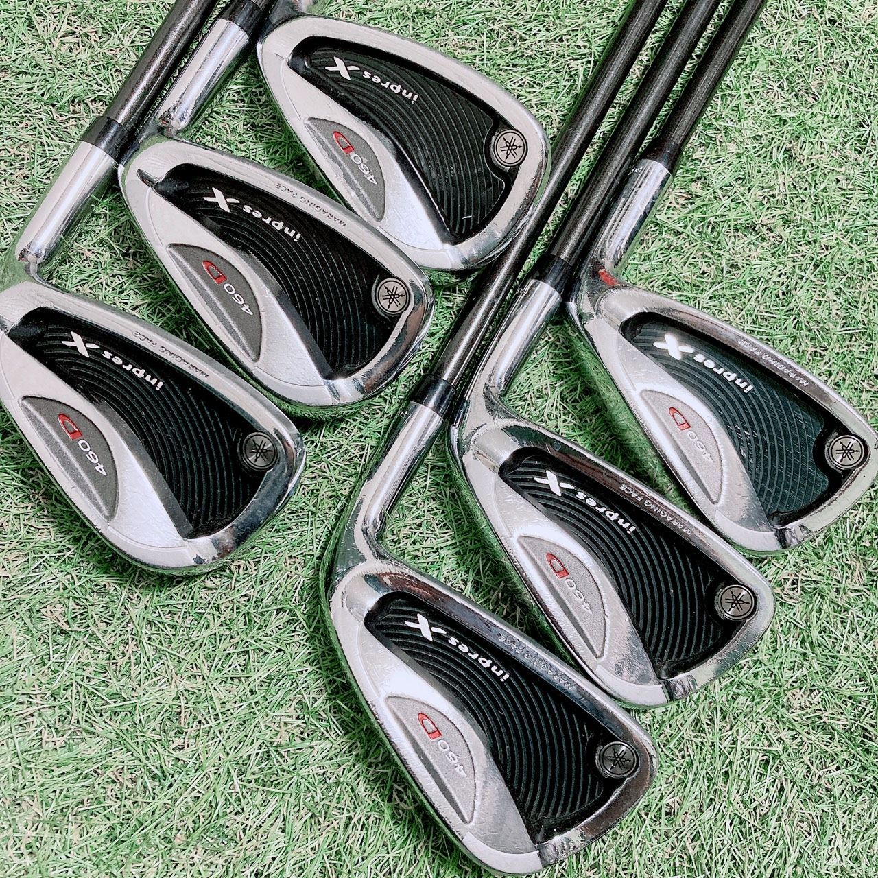 YAMAHA inpresX 460D アイアンセット6本 6-9PA 純正カーボン