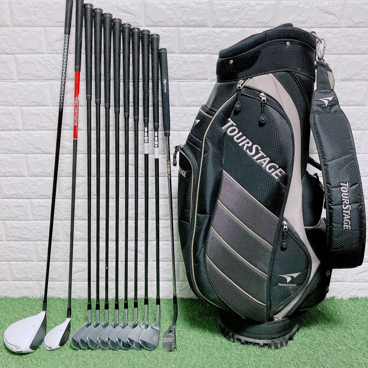 ゴルフクラブ メンズ セット テーラーメイド ツアーステージ 12本