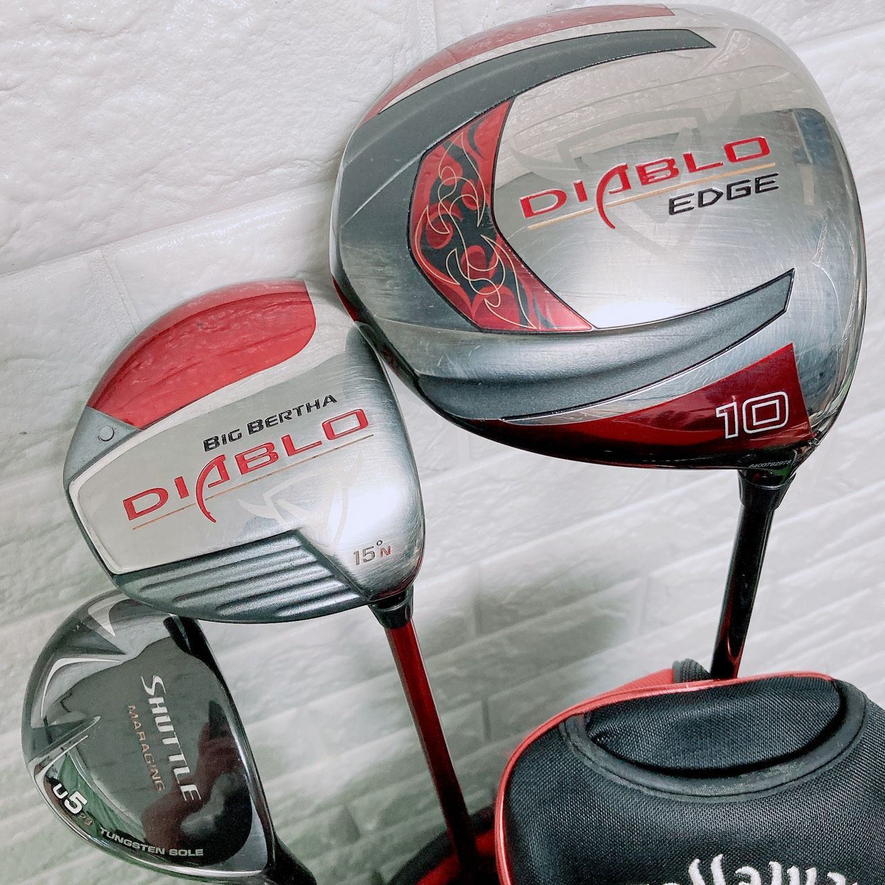 クラブのみ ゴルフクラブ メンズ セット Callaway キャロウェイ ONOFF 11本 初心者 キャディバッグ DIABLO