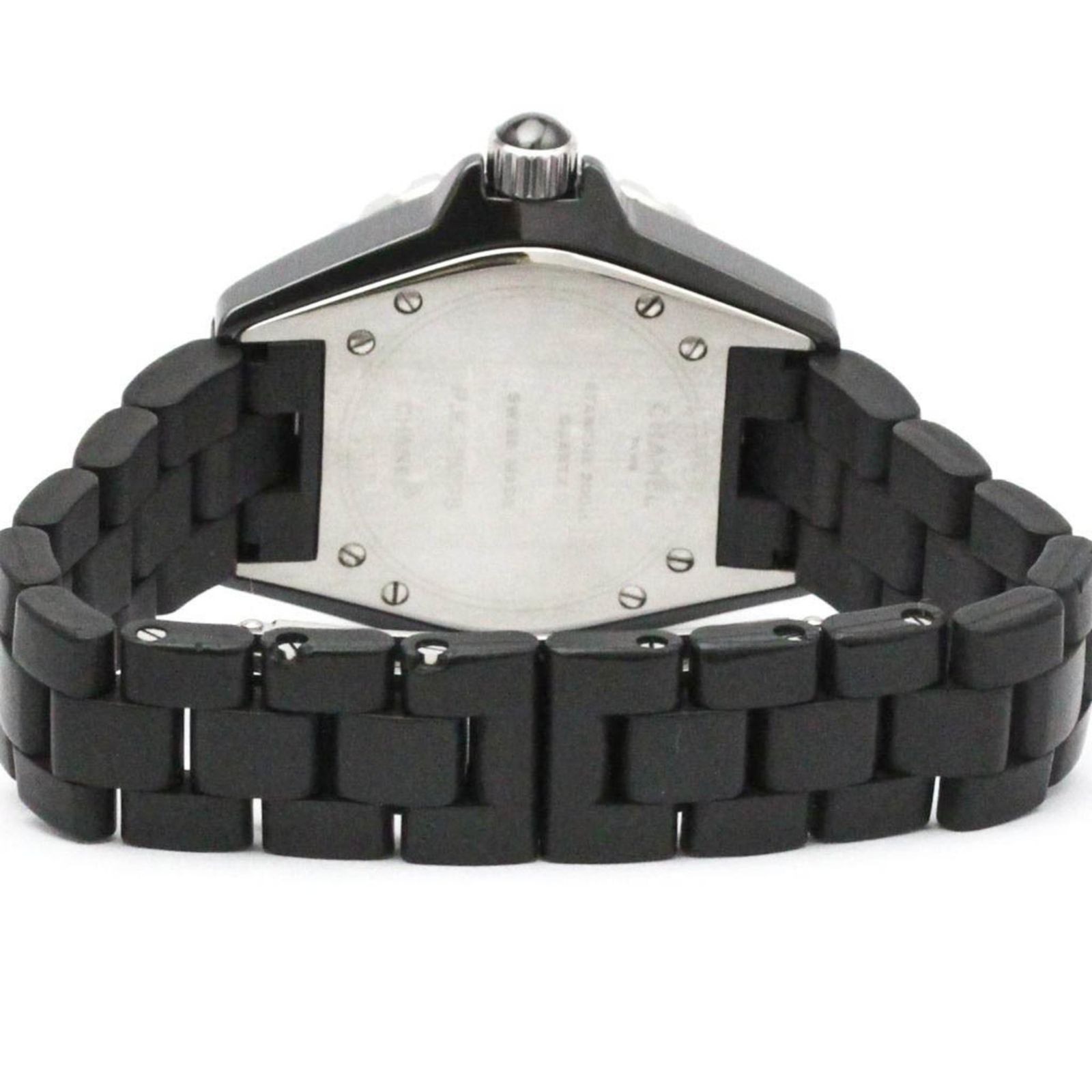 シャネル (CHANEL) J12セラミック ラバー クォーツ レディース 時計