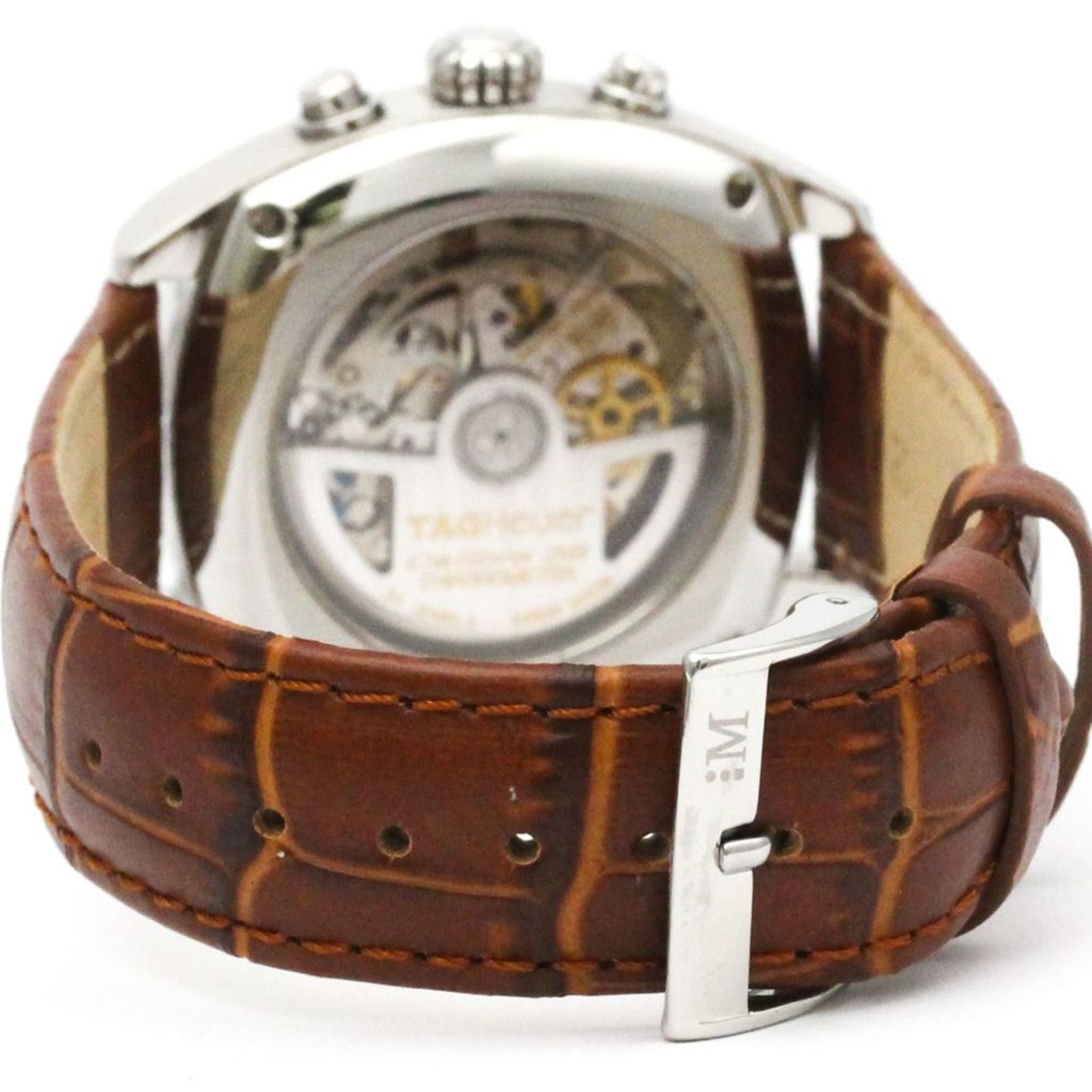  タグホイヤー TAG HEUER モンツァ キャリバー36 ステンレススチール レザー 自動巻き メンズ 時計 CR5110 外装仕上げ済み きれいめ 自動巻き時計 腕時計(アナログ)