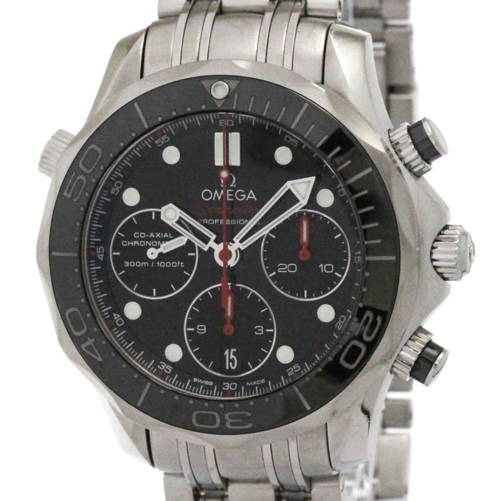 オメガ (OMEGA) シーマスター ダイバー 300M コーアクシャル クロノ 