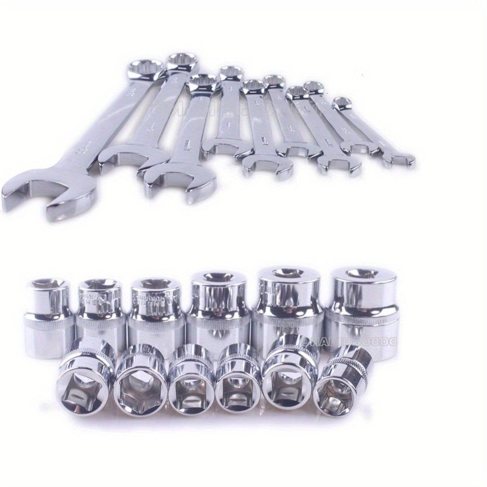  高精度＆耐久性 自動車修理ツールセット 61 82 151 172 216点 カーボンスチール製ソケットレンチ ラチェットレンチ 車 バイク 家庭用 DIY ギフトに最適 ソケットレンチ スパナ レンチ