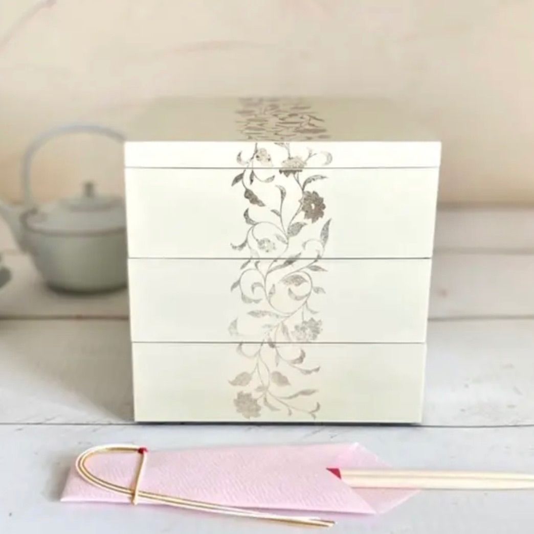 越前漆器 アールデコおせちお重 重箱