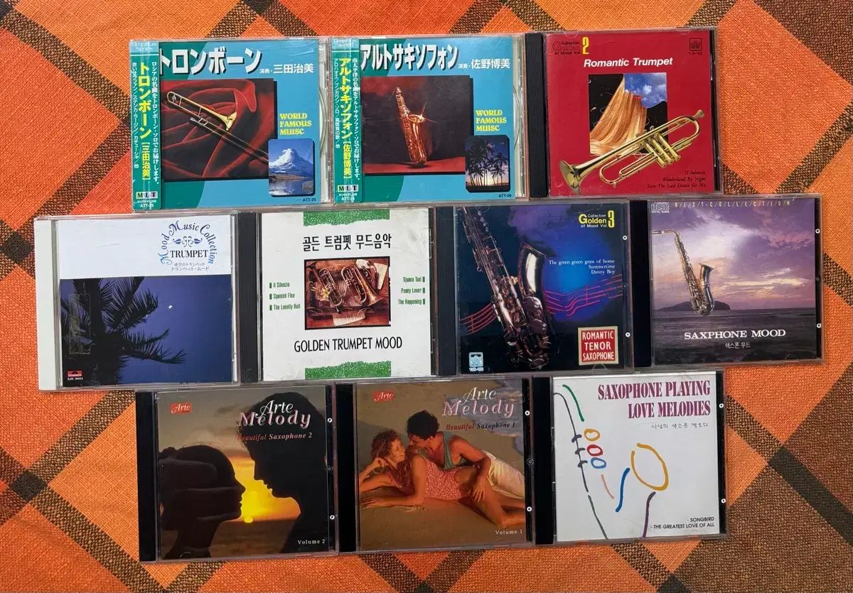 サクソフォン ＆ トランペット CD まとめ売り