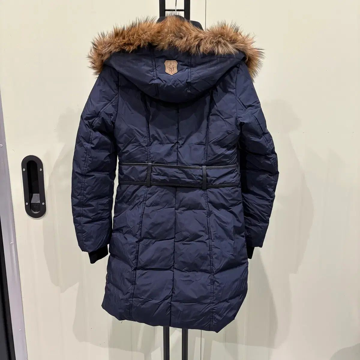 MACKAGE マッカージュ ネイビー ファー ダウン コート - メルカリ