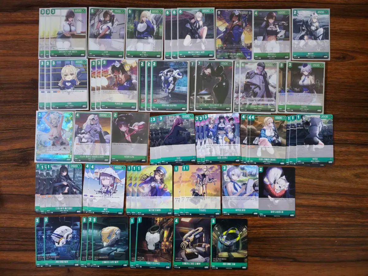 勝利の女神 NIKKE ニケ アリーナ 緑デッキ