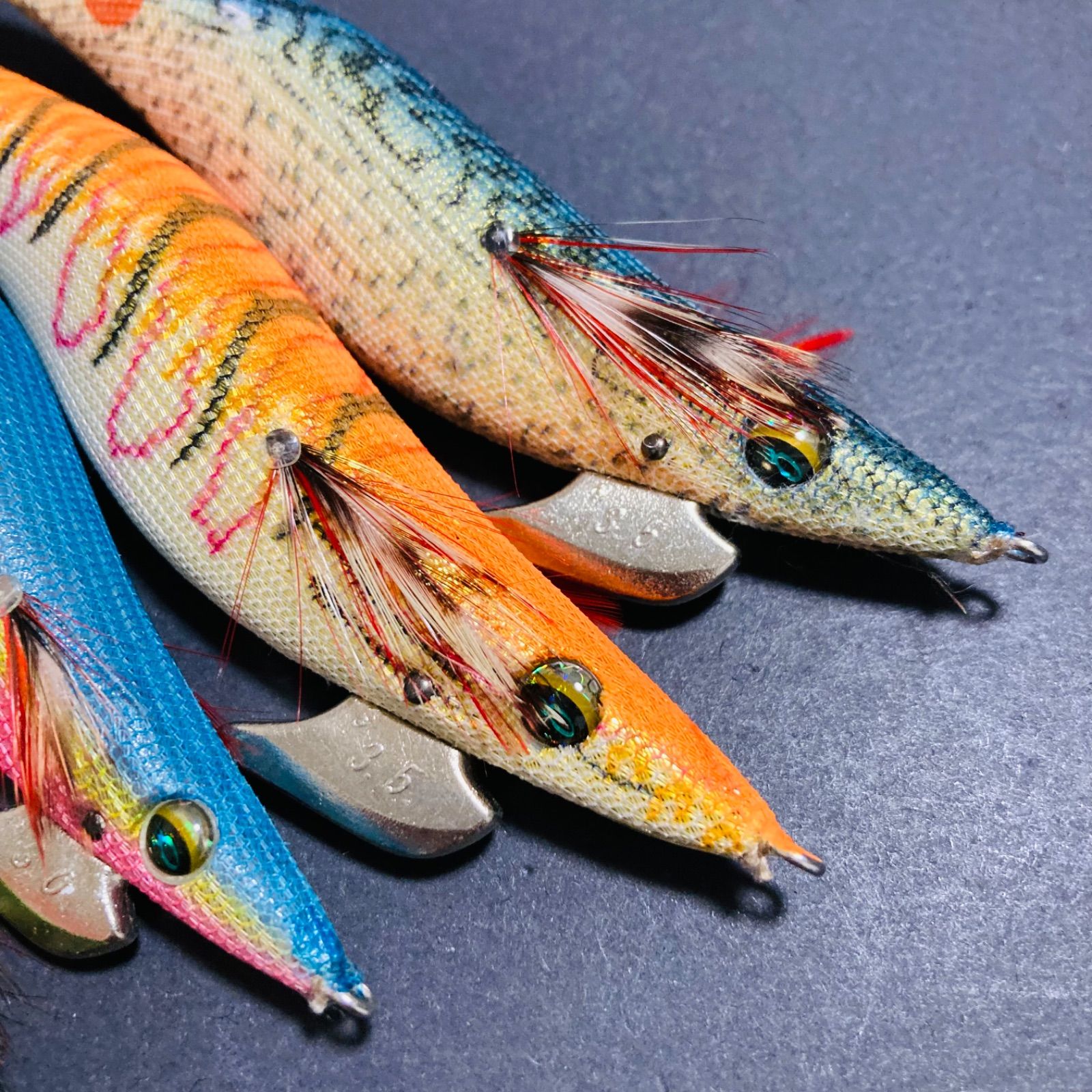 状態良好】 エメラルダス ラトル 3号 3.5号 グルクンナイト ゴマサバ