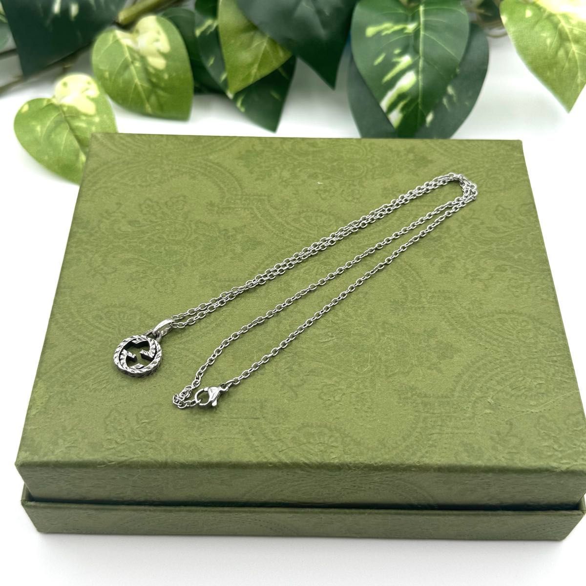 GUCCI インターロッキングg 通常サイズ ネックレス 1206b60 - メルカリ