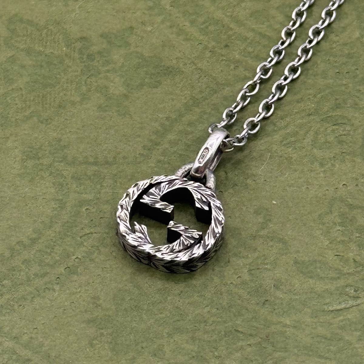 GUCCI インターロッキングg 通常サイズ ネックレス 1206b60 - メルカリ