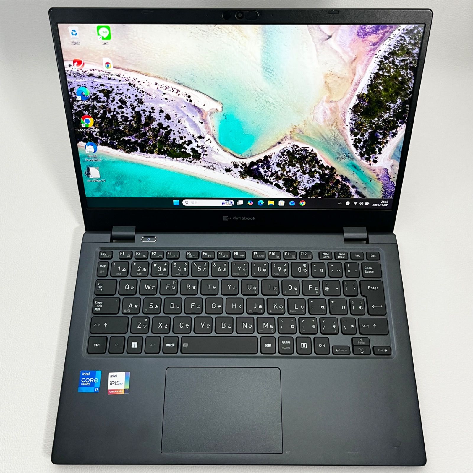 11世代Core i7 dynabook G83/HU Intel i7-1185G7 /SSD512GB /RAM16GB