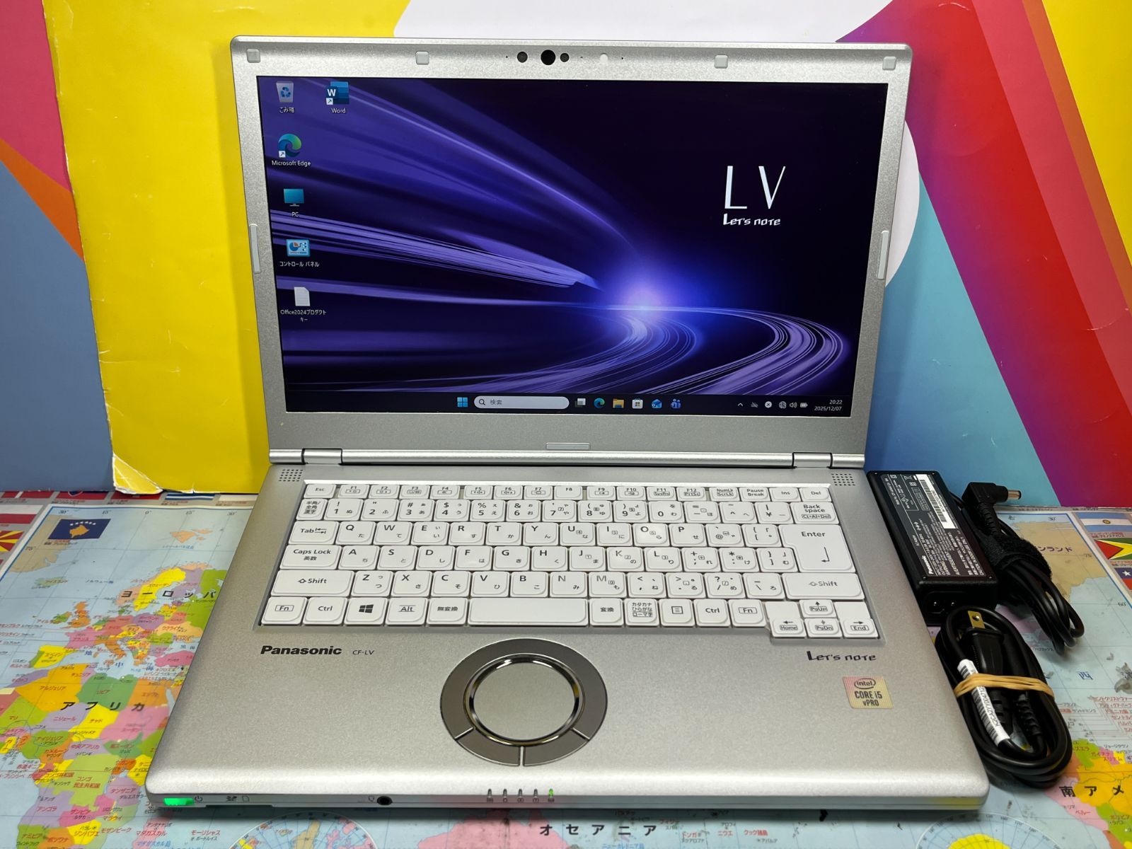 レッツノート CF-LV9 14型 軽量 Office2024 第10世代 良品