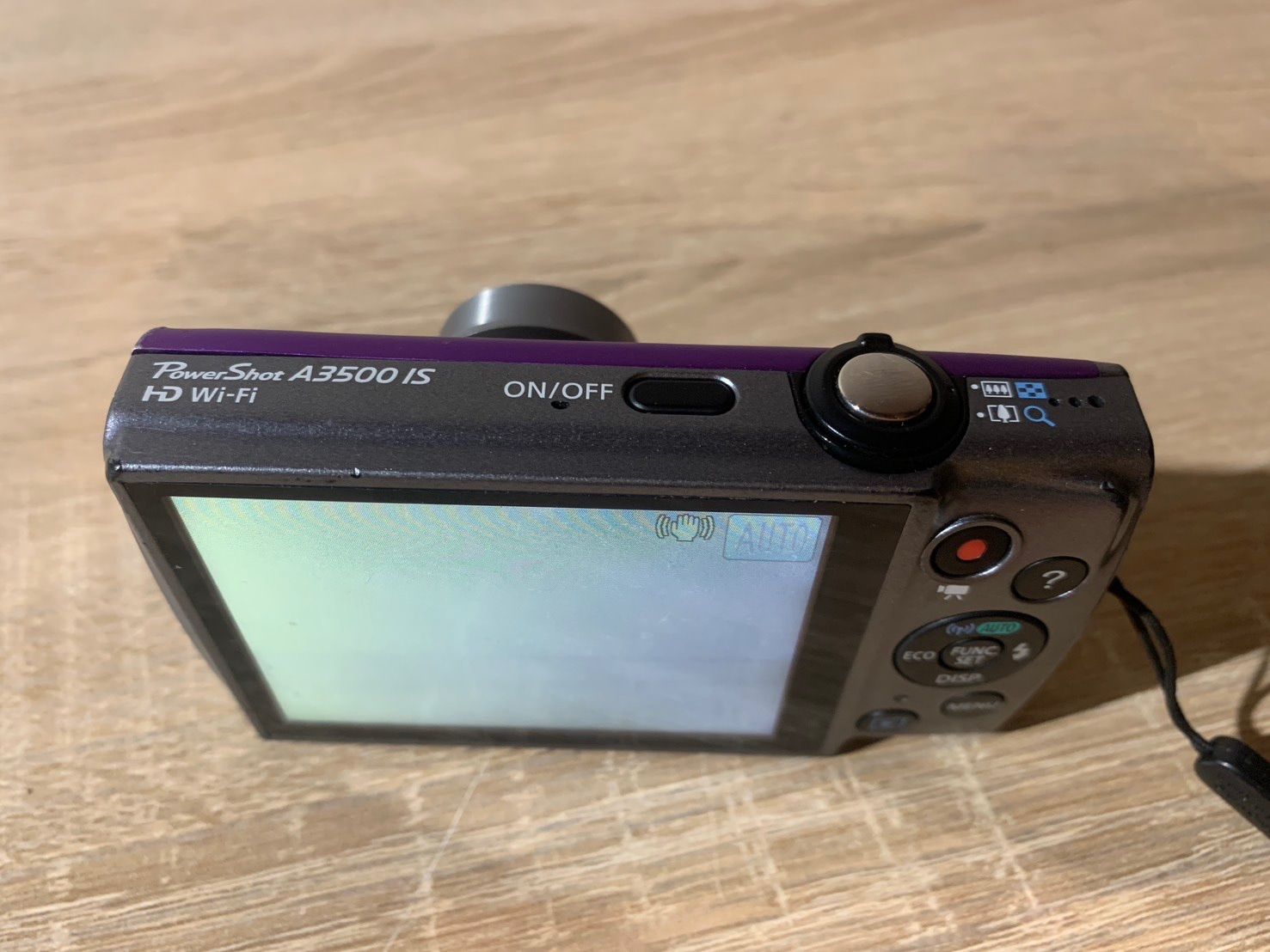 6918 Canon PowerShot A3500 IS バイオレット デジカメ コレクション