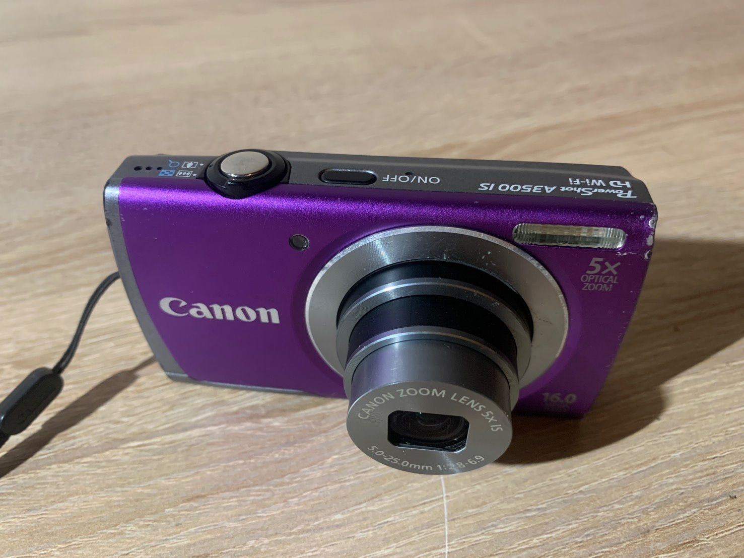 6918 Canon PowerShot A3500 IS バイオレット デジカメ コレクション