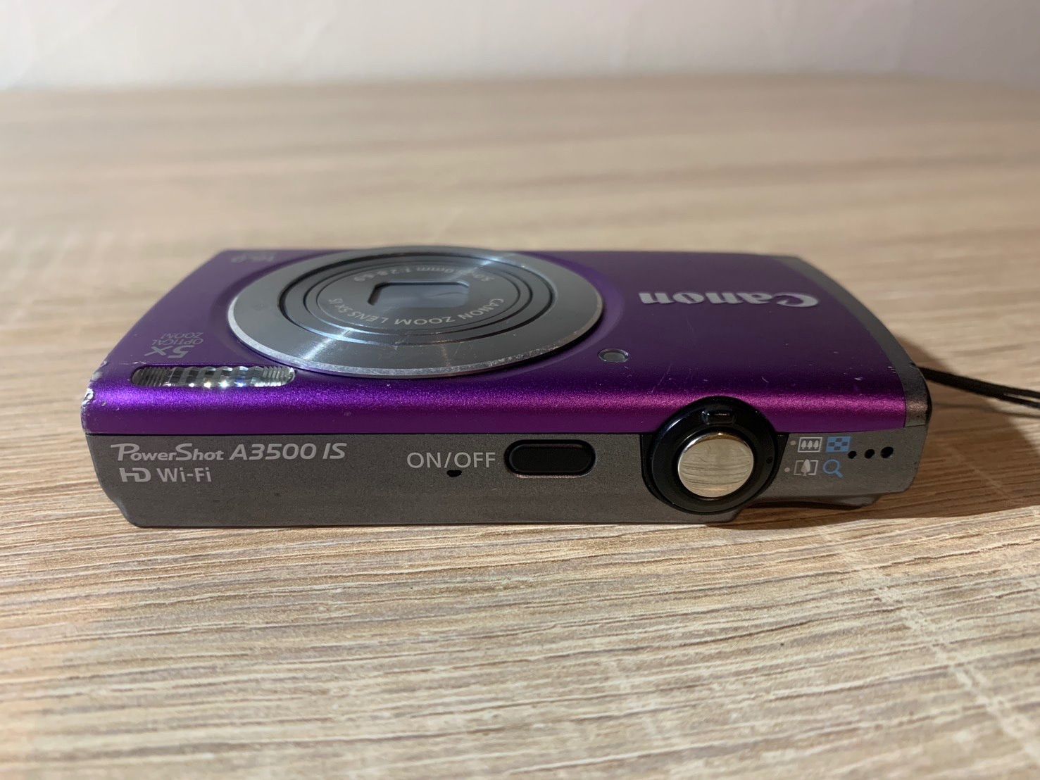 6918 Canon PowerShot A3500 IS バイオレット デジカメ コレクション