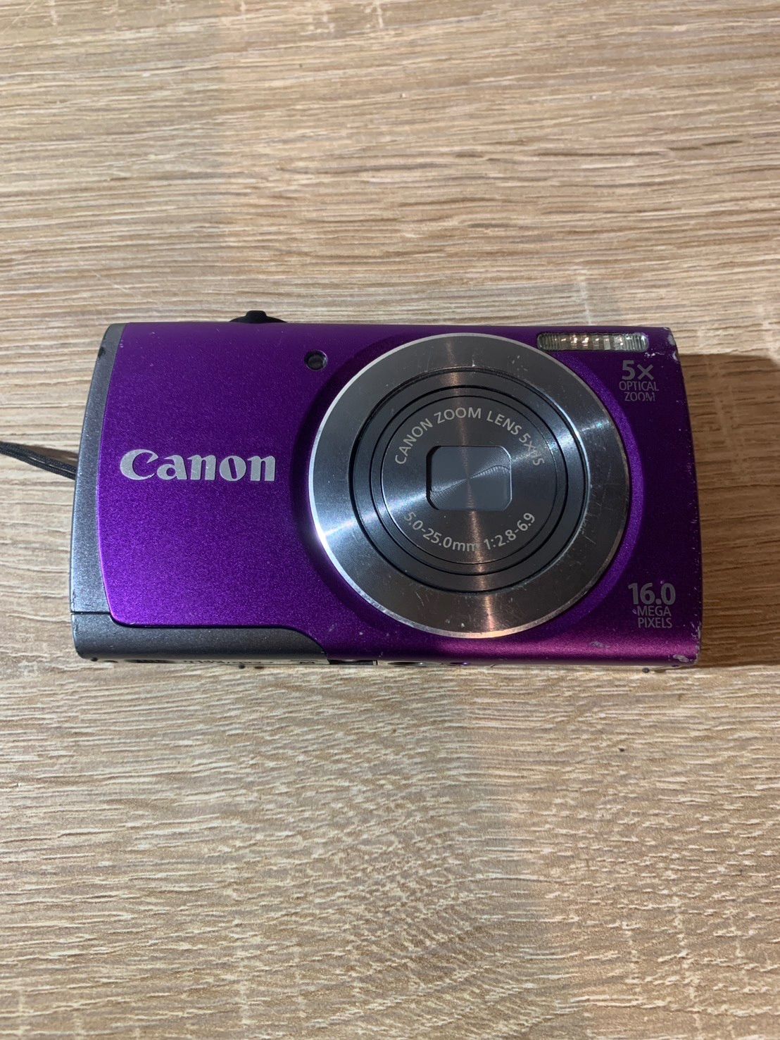 6918 Canon PowerShot A3500 IS バイオレット デジカメ コレクション