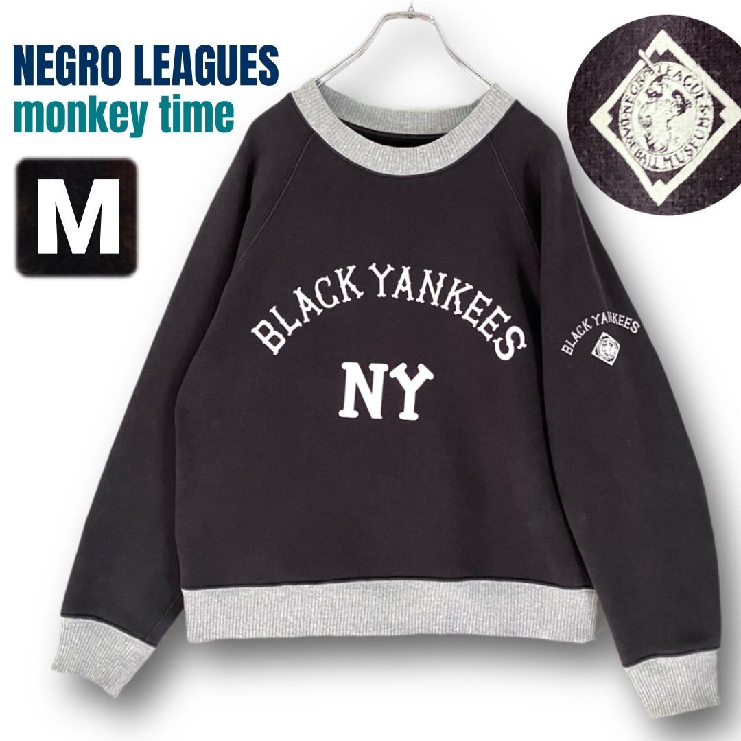 ニグロリーグ/モンキータイム別注☆NY ブラックヤンキース☆クラシック